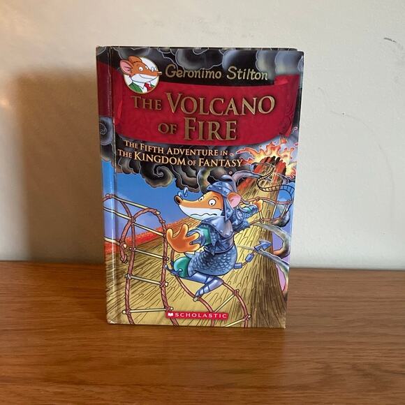 The Volcano of Fire by Geronimo Stilton | The Kingdom of Fantasy #5 | 2013 - Picture 1 of 3